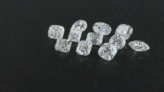 도매 가격 실험실 재배 Moissanite 다이아몬드 배 D Vvs Moissanite 1CT 무색 D Vvs Moissanite 1CT Gra 인증서 Def Fancy Cut